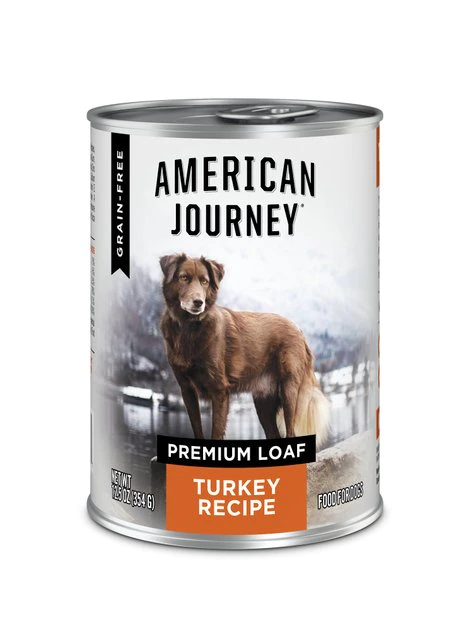 American Journey Turkey Recipe Grain-Free Canned Dog Food, 12.5-oz, case of 12 American Journey Turkey Recipe Grain-Free Canned Dog Food, 12.5-oz -American Journey Sales 2024 287338 MAIN. SY630 V1649265406