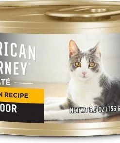 American Journey Indoor Recipe with Chicken Grain-Free Dry Cat Food, 12-lb bag & American Journey Indoor Pate Chicken Recipe Grain-Free Canned Cat Food, 5.5-oz, case of 24 -American Journey Sales 2024 290204 PT4. SY630 V1619188018