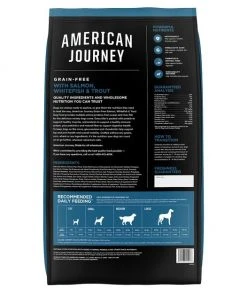 American Journey Grain-Free with Salmon, Whitefish & Trout Dry Dog Food, 24-lb bag -American Journey Sales 2024 291324 PT1. SY630 V1625086062