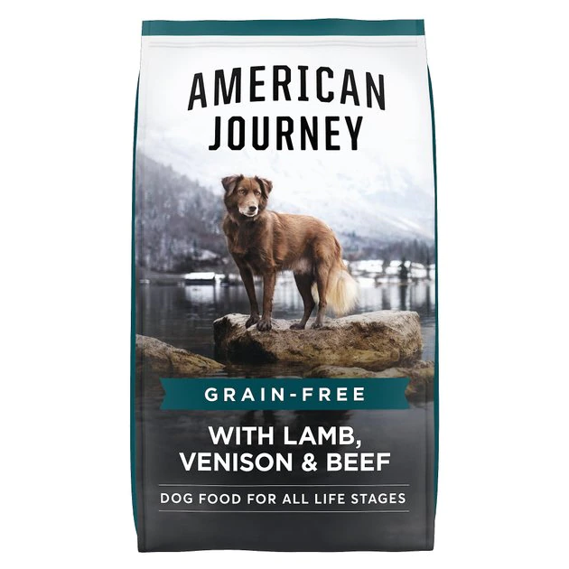 American Journey Grain-Free with Lamb, Venison & Beef Dry Dog Food, 24-lb bag American Journey Grain-Free with Lamb, Venison & Beef Dry Dog Food, 24-lb bag -American Journey Sales 2024 291328 MAIN. SY630 V1625085756