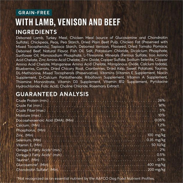American Journey Grain-Free with Lamb, Venison & Beef Dry Dog Food, 24-lb bag American Journey Grain-Free with Lamb, Venison & Beef Dry Dog Food, 24-lb bag -American Journey Sales 2024 291328 PT2. SY630 V1625086083