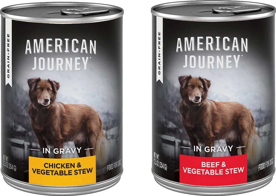 American Journey Active Life Formula Chicken, Brown Rice & Vegetables Recipe Dry Food + Stews Poultry & Beef Grain-Free Canned Dog Food 7 American Journey Active Life Formula Chicken, Brown Rice & Vegetables Recipe Dry Food + Stews Poultry & Beef Grain-Free Canned Dog Food - Image 5