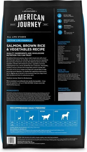 American Journey Active Life Formula Salmon, Brown Rice & Vegetables Recipe Dry Food + Stews Poultry & Beef Grain-Free Canned Dog Food American Journey Active Life Formula Salmon, Brown Rice & Vegetables Recipe Dry Food + Stews Poultry & Beef Grain-Free Canned Dog Food -American Journey Sales 2024 292584 PT2. SY630 V1620002532