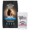 American Journey||Tylee's American Journey Active Life Formula Salmon, Brown Rice & Vegetables Recipe Dry Food + Tylee's Freeze-Dried Mixers for Dogs, Chicken & Salmon Recipe 1 American Journey||Tylee's American Journey Active Life Formula Salmon, Brown Rice & Vegetables Recipe Dry Food + Tylee's Freeze-Dried Mixers for Dogs, Chicken & Salmon Recipe -American Journey Sales 2024 292586 MAIN. SY630 V1619983049