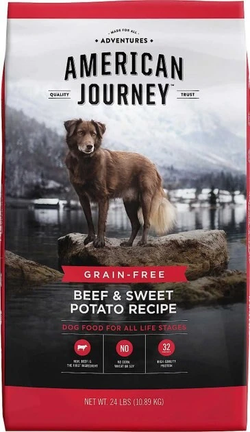 American Journey Beef & Sweet Potato Recipe Grain-Free Dry Food + Tylee's Freeze-Dried Mixers for Dogs, Chicken & Salmon Recipe American Journey||Tylee's American Journey Beef & Sweet Potato Recipe Grain-Free Dry Food + Tylee's Freeze-Dried Mixers for Dogs, Chicken & Salmon Recipe -American Journey Sales 2024 292592 PT1. SY630 V1619988120