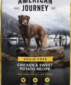 American Journey Chicken & Sweet Potato Recipe Grain-Free Dry Food + Peanut Butter Recipe Grain-Free Oven Baked Crunchy Biscuit Dog Treats -American Journey Sales 2024 292594 PT1. SY630 V1620009430