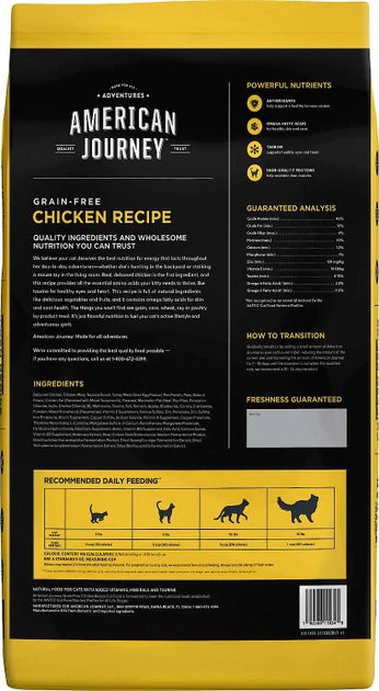 American Journey Chicken Recipe + Blue Buffalo Wilderness Chicken Recipe Grain-Free Dry Cat Food American Journey||Blue Buffalo American Journey Chicken Recipe + Blue Buffalo Wilderness Chicken Recipe Grain-Free Dry Cat Food -American Journey Sales 2024 292598 PT2. SY630 V1620004044