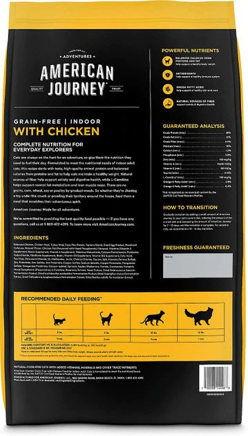 American Journey Indoor Recipe with Chicken Grain-Free Dry Food + Blue Buffalo Wilderness Indoor Chicken Recipe Grain-Free Dry Cat Food American Journey||Blue Buffalo American Journey Indoor Recipe with Chicken Grain-Free Dry Food + Blue Buffalo Wilderness Indoor Chicken Recipe Grain-Free Dry Cat Food -American Journey Sales 2024 292602 PT2. SY630 V1620009734