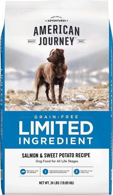 American Journey Limited Ingredient Salmon & Sweet Potato Recipe Grain-Free Dry Food + Limited Ingredient Diet Lamb & Sweet Potato Recipe Grain-Free Canned Dog Food American Journey Limited Ingredient Salmon & Sweet Potato Recipe Grain-Free Dry Food + Limited Ingredient Diet Lamb & Sweet Potato Recipe Grain-Free Canned Dog Food -American Journey Sales 2024 292610 PT1. SY630 V1620004647