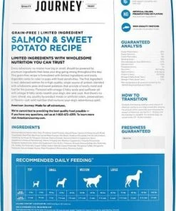 American Journey Limited Ingredient Salmon & Sweet Potato Recipe Grain-Free Dry Food + Limited Ingredient Diet Lamb & Sweet Potato Recipe Grain-Free Canned Dog Food 4 American Journey Limited Ingredient Salmon & Sweet Potato Recipe Grain-Free Dry Food + Limited Ingredient Diet Lamb & Sweet Potato Recipe Grain-Free Canned Dog Food -American Journey Sales 2024 292610 PT2. SY630 V1619991153