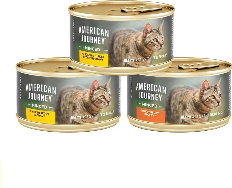 American Journey Minced Poultry in Gravy Grain-Free Canned Food + Frisco Cat Tracks Butterfly Cat Toy American Journey||Frisco American Journey Minced Poultry in Gravy Grain-Free Canned Food + Frisco Cat Tracks Butterfly Cat Toy -American Journey Sales 2024 292620 PT1. SY630 V1619983946
