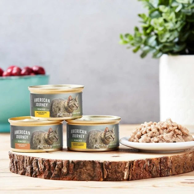 American Journey Minced Poultry in Gravy Grain-Free Canned Food + Frisco Cat Tracks Butterfly Cat Toy American Journey||Frisco American Journey Minced Poultry in Gravy Grain-Free Canned Food + Frisco Cat Tracks Butterfly Cat Toy -American Journey Sales 2024 292620 PT2. SY630 V1620011536