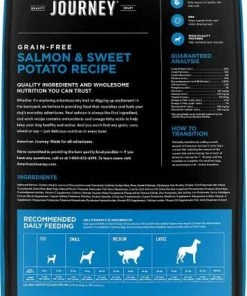 American Journey Salmon & Sweet Potato Recipe Grain-Free Dry Food, 24-lb bag + Stews Poultry & Beef Grain-Free Canned Dog Food -American Journey Sales 2024 292624 PT2. SY630 V1619990838