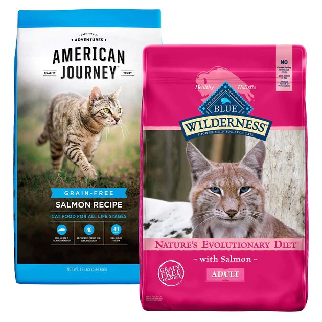 American Journey Salmon Recipe Grain-Free Dry Food + Blue Buffalo Wilderness Salmon Recipe Grain-Free Dry Cat Food American Journey||Blue Buffalo American Journey Salmon Recipe Grain-Free Dry Food + Blue Buffalo Wilderness Salmon Recipe Grain-Free Dry Cat Food -American Journey Sales 2024 292626 MAIN. SY630 V1619987537