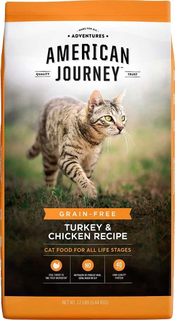 American Journey Turkey & Chicken Recipe + Blue Buffalo Wilderness Chicken Recipe Grain-Free Dry Cat Food American Journey||Blue Buffalo American Journey Turkey & Chicken Recipe + Blue Buffalo Wilderness Chicken Recipe Grain-Free Dry Cat Food -American Journey Sales 2024 292638 PT1. SY630 V1619989923