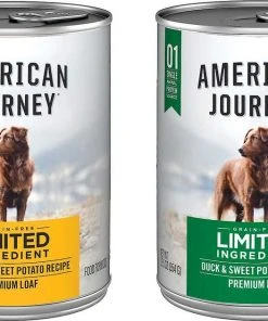Natural Balance||American Journey Natural Balance L.I.D. Limited Ingredient Diets Grain-Free Duck & Potato Formula Dry Food + American Journey Limited Ingredient Poultry Grain-Free Canned Dog Food -American Journey Sales 2024 293350 PT4. SY630 V1620003739