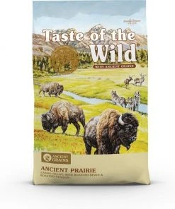 Taste of the Wild||American Journey Taste of the Wild Ancient Prairie with Ancient Grains Dry Food + American Journey Peanut Butter Recipe Grain-Free Oven Baked Crunchy Biscuit Dog Treats -American Journey Sales 2024 293860 PT1. SY630 V1657656667