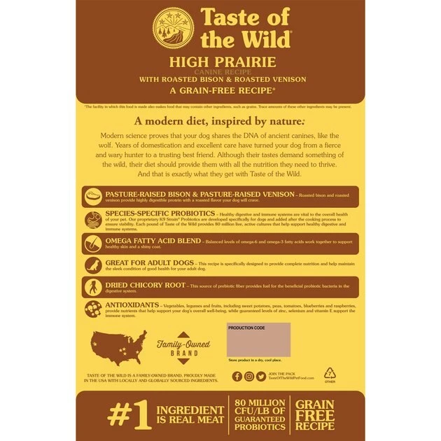 Taste of the Wild High Prairie Grain-Free Dry Food + American Journey Peanut Butter Recipe Grain-Free Oven Baked Crunchy Biscuit Dog Treats Taste of the Wild||American Journey Taste of the Wild High Prairie Grain-Free Dry Food + American Journey Peanut Butter Recipe Grain-Free Oven Baked Crunchy Biscuit Dog Treats -American Journey Sales 2024 293870 PT3. SY630 V1657656668