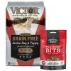 VICTOR||American Journey VICTOR Purpose Active Dog & Puppy Formula Grain-Free Dry Food + American Journey Beef Recipe Grain-Free Soft & Chewy Training Bits Dog Treats 2 VICTOR||American Journey VICTOR Purpose Active Dog & Puppy Formula Grain-Free Dry Food + American Journey Beef Recipe Grain-Free Soft & Chewy Training Bits Dog Treats -American Journey Sales 2024 293974 MAIN. SY630 V1620082958