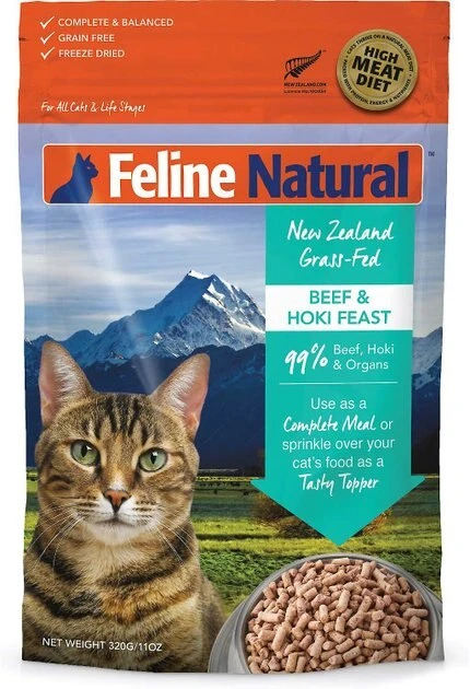 American Journey 100% Chicken Freeze-Dried Grain-Free Cat Treats, 5-oz bag + Feline Natural Beef & Hoki Feast Grain-Free Freeze-Dried Cat Food, 11-oz bag American Journey||Feline Natural American Journey 100% Chicken Freeze-Dried Grain-Free Cat Treats, 5-oz bag + Feline Natural Beef & Hoki Feast Grain-Free Freeze-Dried Cat Food, 11-oz bag -American Journey Sales 2024 297662 PT5. SY630 V1621261951
