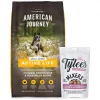 American Journey||Tylee's American Journey Active Life Formula Small Breed Chicken, Brown Rice & Vegetables Recipe Adult Dry Dog Food, 14-lb bag + Tylee's Freeze-Dried Mixers for Dogs, Chicken & Salmon Recipe, 18oz -American Journey Sales 2024 297680 MAIN. SY630 V1623339746