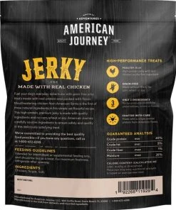American Journey Beef Jerky Grain-Free Dog Treats, 6.5-oz bag + American Journey Chicken Jerky Grain-Free Dog Treats, 6.5-oz bag -American Journey Sales 2024 297684 PT5. SY630 V1621270352
