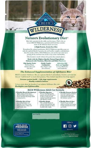 American Journey Duck Recipe Grain-Free Dry Cat Food, 5-lb bag + Blue Buffalo Wilderness Duck Recipe Grain-Free Dry Cat Food, 5-lb bag American Journey||Blue Buffalo American Journey Duck Recipe Grain-Free Dry Cat Food, 5-lb bag + Blue Buffalo Wilderness Duck Recipe Grain-Free Dry Cat Food, 5-lb bag -American Journey Sales 2024 297694 PT5. SY630 V1623255441