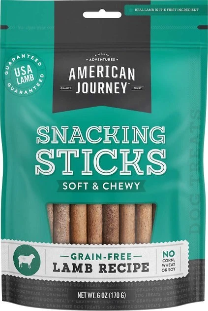 American Journey Lamb Recipe Grain-Free Soft & Chewy Snacking Sticks Dog Treats, 6-oz bag + American Journey Beef Recipe Grain-Free Soft & Chewy Snacking Sticks Dog Treats, 6-oz bag American Journey Lamb Recipe Grain-Free Soft & Chewy Snacking Sticks Dog Treats, 6-oz bag + American Journey Beef Recipe Grain-Free Soft & Chewy Snacking Sticks Dog Treats, 6-oz bag -American Journey Sales 2024 297742 PT1. SY630 V1621259843