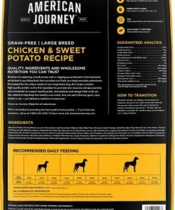 American Journey||Tylee's American Journey Large Breed Adult Chicken & Sweet Potato Recipe Grain-Free Dry Dog Food, 12-lb bag + Tylee's Freeze-Dried Mixers for Dogs, Chicken & Salmon Recipe, 18oz 4 American Journey||Tylee's American Journey Large Breed Adult Chicken & Sweet Potato Recipe Grain-Free Dry Dog Food, 12-lb bag + Tylee's Freeze-Dried Mixers for Dogs, Chicken & Salmon Recipe, 18oz -American Journey Sales 2024 297746 PT2. SY630 V1623339154