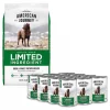 American Journey Limited Ingredient Duck & Sweet Potato Recipe Grain-Free Dry Dog Food, 24-lb bag + American Journey Limited Ingredient Diet Duck & Sweet Potato Recipe Grain-Free Canned Dog Food, 12.5-oz, case of 12 -American Journey Sales 2024 297750 MAIN. SY630 V1621289268