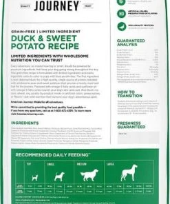 American Journey Limited Ingredient Duck & Sweet Potato Recipe Grain-Free Dry Dog Food, 24-lb bag + American Journey Limited Ingredient Diet Duck & Sweet Potato Recipe Grain-Free Canned Dog Food, 12.5-oz, case of 12 4 American Journey Limited Ingredient Duck & Sweet Potato Recipe Grain-Free Dry Dog Food, 24-lb bag + American Journey Limited Ingredient Diet Duck & Sweet Potato Recipe Grain-Free Canned Dog Food, 12.5-oz, case of 12 -American Journey Sales 2024 297750 PT2. SY630 V1621301249