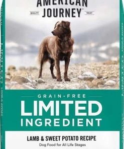 American Journey Limited Ingredient Lamb & Sweet Potato Recipe Grain-Free Dry Dog Food, 24-lb bag + American Journey Limited Ingredient Diet Lamb & Sweet Potato Recipe Grain-Free Canned Dog Food, 12.5-oz, case of 12 -American Journey Sales 2024 297754 PT1. SY630 V1621289258