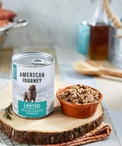 American Journey Limited Ingredient Lamb & Sweet Potato Recipe Grain-Free Dry Dog Food, 24-lb bag + American Journey Limited Ingredient Diet Lamb & Sweet Potato Recipe Grain-Free Canned Dog Food, 12.5-oz, case of 12 -American Journey Sales 2024 297754 PT5. SY630 V1621296166