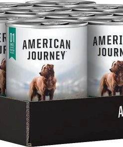 American Journey Limited Ingredient Lamb & Sweet Potato Recipe Grain-Free Dry Dog Food, 24-lb bag + American Journey Limited Ingredient Diet Lamb & Sweet Potato Recipe Grain-Free Canned Dog Food, 12.5-oz, case of 12 -American Journey Sales 2024 297754 PT6. SY630 V1621291656