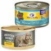American Journey||Wellness American Journey Minced Chicken & Tuna Recipe in Gravy Grain-Free Canned Cat Food, 3-oz, case of 24 + Wellness Minced Tuna Dinner Grain-Free Canned Cat Food, 3-oz, case of 24 -American Journey Sales 2024 297758 MAIN. SY630 V1621295250