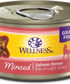 American Journey||Wellness American Journey Minced Salmon & Tuna Recipe in Gravy Grain-Free Canned Cat Food, 3-oz, case of 24 + Wellness Complete Health Natural Minced Salmon Dinner Grain-Free Canned Cat Food, 3-oz, case of 24 6 American Journey||Wellness American Journey Minced Salmon & Tuna Recipe in Gravy Grain-Free Canned Cat Food, 3-oz, case of 24 + Wellness Complete Health Natural Minced Salmon Dinner Grain-Free Canned Cat Food, 3-oz, case of 24 -American Journey Sales 2024 297778 PT4. SY630 V1621301862