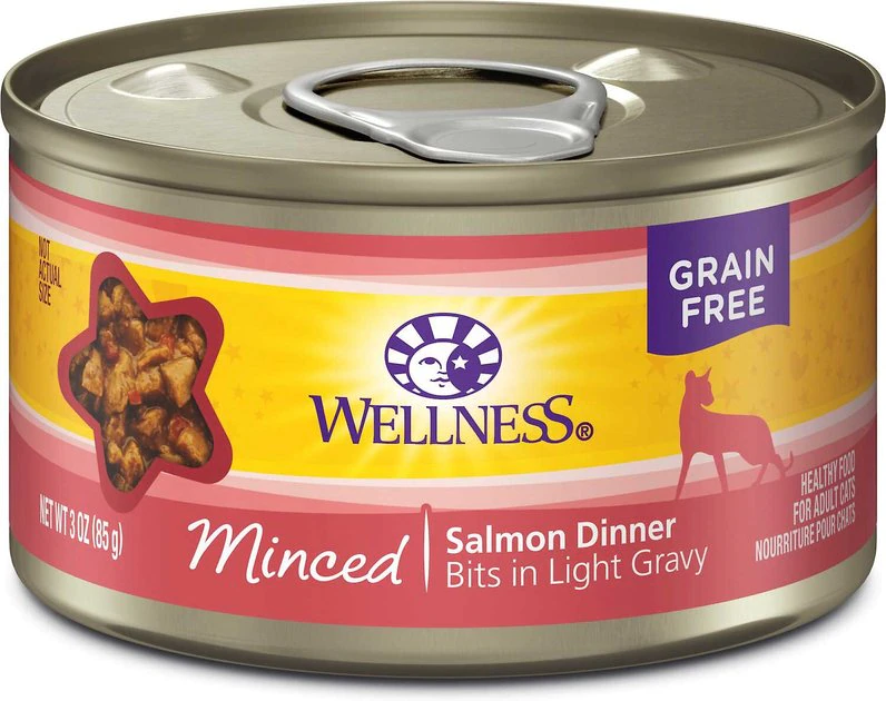 American Journey Minced Salmon & Tuna Recipe in Gravy Grain-Free Canned Cat Food, 3-oz, case of 24 + Wellness Complete Health Natural Minced Salmon Dinner Grain-Free Canned Cat Food, 3-oz, case of 24 American Journey||Wellness American Journey Minced Salmon & Tuna Recipe in Gravy Grain-Free Canned Cat Food, 3-oz, case of 24 + Wellness Complete Health Natural Minced Salmon Dinner Grain-Free Canned Cat Food, 3-oz, case of 24 -American Journey Sales 2024 297778 PT4. SY630 V1621301862