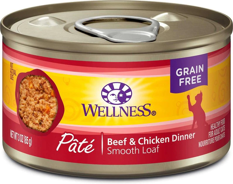 American Journey Pate Beef & Chicken Recipe Grain-Free Canned Cat Food, 3-oz, case of 24 + Wellness Complete Health Adult Beef & Chicken Formula Grain-Free Canned Cat Food, 3-oz, case of 24 American Journey||Wellness American Journey Pate Beef & Chicken Recipe Grain-Free Canned Cat Food, 3-oz, case of 24 + Wellness Complete Health Adult Beef & Chicken Formula Grain-Free Canned Cat Food, 3-oz, case of 24 -American Journey Sales 2024 297786 PT4. SY630 V1621261063