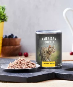 American Journey||Wellness American Journey Pate Chicken Recipe Grain-Free Canned Cat Food, 12.5-oz, case of 12 + Wellness Complete Health Pate Chicken Entree Grain-Free Canned Cat Food, 12.5-oz, case of 12 -American Journey Sales 2024 297788 PT2. SY630 V1621261034