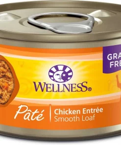 American Journey||Wellness American Journey Pate Chicken Recipe Grain-Free Canned Cat Food, 3-oz, case of 24 + Wellness Complete Health Pate Chicken Entree Grain-Free Canned Cat Food, 3-oz, case of 24 -American Journey Sales 2024 297790 PT4. SY630 V1623253353