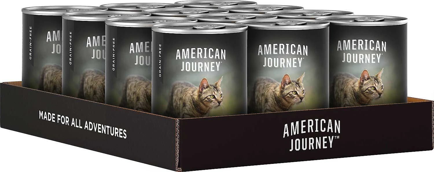 American Journey Pate Poultry & Seafood Variety Pack Grain-Free Canned Cat Food, 12.5-oz, case of 12 + Wellness Complete Health Poultry Lovers Pate Variety Pack Grain-Free Canned Cat Food, 5.5-oz, case of 30 American Journey||Wellness American Journey Pate Poultry & Seafood Variety Pack Grain-Free Canned Cat Food, 12.5-oz, case of 12 + Wellness Complete Health Poultry Lovers Pate Variety Pack Grain-Free Canned Cat Food, 5.5-oz, case of 30 -American Journey Sales 2024 297794 PT3. SY630 V1621306630