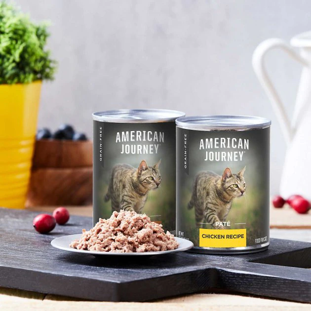 American Journey Pate Poultry Variety Pack Grain-Free Canned Cat Food, 12.5-oz, case of 12 + Wellness Complete Health Poultry Lovers Pate Variety Pack Grain-Free Canned Cat Food, 5.5-oz, case of 30 American Journey||Wellness American Journey Pate Poultry Variety Pack Grain-Free Canned Cat Food, 12.5-oz, case of 12 + Wellness Complete Health Poultry Lovers Pate Variety Pack Grain-Free Canned Cat Food, 5.5-oz, case of 30 -American Journey Sales 2024 297796 PT2. SY630 V1623251847