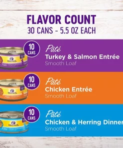 American Journey||Wellness American Journey Pate Poultry Variety Pack Grain-Free Canned Cat Food, 12.5-oz, case of 12 + Wellness Complete Health Poultry Lovers Pate Variety Pack Grain-Free Canned Cat Food, 5.5-oz, case of 30 7 American Journey||Wellness American Journey Pate Poultry Variety Pack Grain-Free Canned Cat Food, 12.5-oz, case of 12 + Wellness Complete Health Poultry Lovers Pate Variety Pack Grain-Free Canned Cat Food, 5.5-oz, case of 30 -American Journey Sales 2024 297796 PT5. SY630 V1623256056