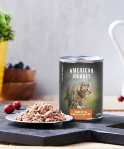 American Journey||Wellness American Journey Pate Turkey & Salmon Recipe Grain-Free Canned Cat Food, 12.5-oz, case of 12 + Wellness Complete Health Turkey & Salmon Formula Grain-Free Canned Cat Food, 12.5-oz, case of 12 -American Journey Sales 2024 297800 PT2. SY630 V1621266432