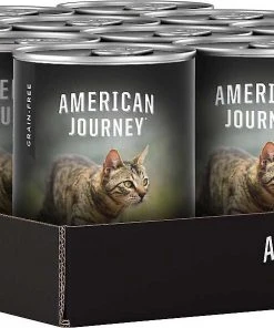 American Journey||Wellness American Journey Pate Turkey & Salmon Recipe Grain-Free Canned Cat Food, 12.5-oz, case of 12 + Wellness Complete Health Turkey & Salmon Formula Grain-Free Canned Cat Food, 12.5-oz, case of 12 -American Journey Sales 2024 297800 PT3. SY630 V1621266438