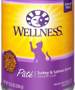 American Journey||Wellness American Journey Pate Turkey & Salmon Recipe Grain-Free Canned Cat Food, 12.5-oz, case of 12 + Wellness Complete Health Turkey & Salmon Formula Grain-Free Canned Cat Food, 12.5-oz, case of 12 -American Journey Sales 2024 297800 PT4. SY630 V1621266448