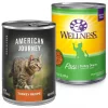 American Journey||Wellness American Journey Pate Turkey Recipe Grain-Free Canned Cat Food, 12.5-oz, case of 12 + Wellness Complete Health Turkey Formula Grain-Free Canned Cat Food, 12.5-oz, case of 12 -American Journey Sales 2024 297802 MAIN. SY630 V1623253049