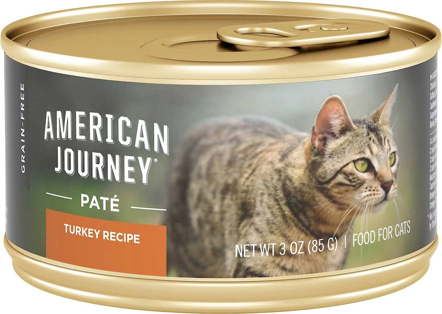 American Journey Pate Turkey Recipe Grain-Free Canned Cat Food, 3-oz, case of 24 + Wellness Complete Health Turkey Formula Grain-Free Canned Cat Food, 3-oz, case of 24 American Journey||Wellness American Journey Pate Turkey Recipe Grain-Free Canned Cat Food, 3-oz, case of 24 + Wellness Complete Health Turkey Formula Grain-Free Canned Cat Food, 3-oz, case of 24 -American Journey Sales 2024 297804 PT1. SY630 V1623251242