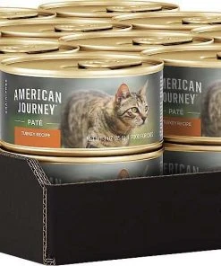 American Journey||Wellness American Journey Pate Turkey Recipe Grain-Free Canned Cat Food, 3-oz, case of 24 + Wellness Complete Health Turkey Formula Grain-Free Canned Cat Food, 3-oz, case of 24 5 American Journey||Wellness American Journey Pate Turkey Recipe Grain-Free Canned Cat Food, 3-oz, case of 24 + Wellness Complete Health Turkey Formula Grain-Free Canned Cat Food, 3-oz, case of 24 -American Journey Sales 2024 297804 PT3. SY630 V1623254248