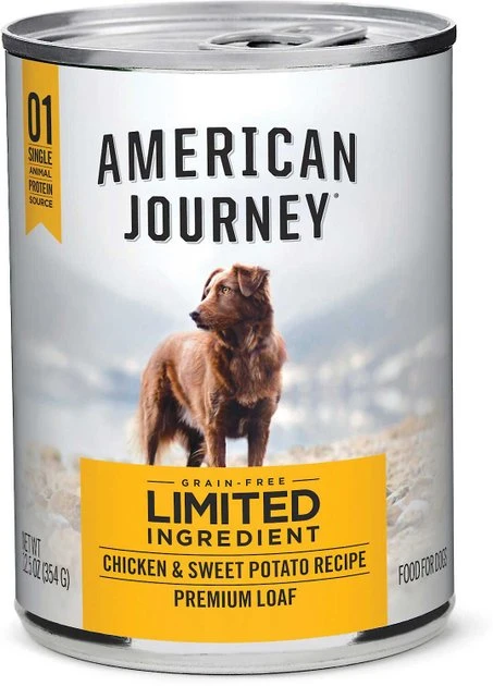 Natural Balance L.I.D. Limited Ingredient Diets Grain-Free Chicken & Sweet Potato Formula Dry Dog Food, 24-lb bag + American Journey Limited Ingredient Diet Chicken & Sweet Potato Recipe Grain-Free Canned Dog Food, 12.5-oz, case of 12 Natural Balance||American Journey Natural Balance L.I.D. Limited Ingredient Diets Grain-Free Chicken & Sweet Potato Formula Dry Dog Food, 24-lb bag + American Journey Limited Ingredient Diet Chicken & Sweet Potato Recipe Grain-Free Canned Dog Food, 12.5-oz, case of 12 -American Journey Sales 2024 298228 PT4. SY630 V1623204163